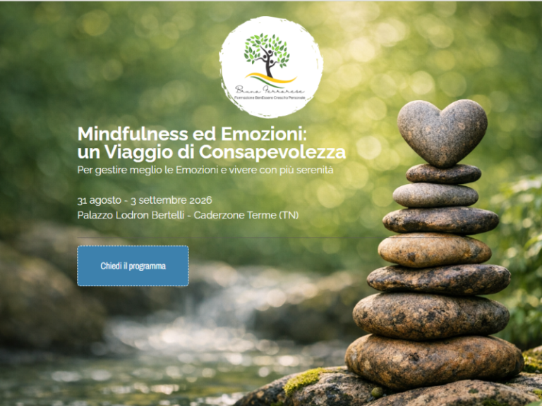 Mindfulness ed emozioni: un viaggio di consapevolezza