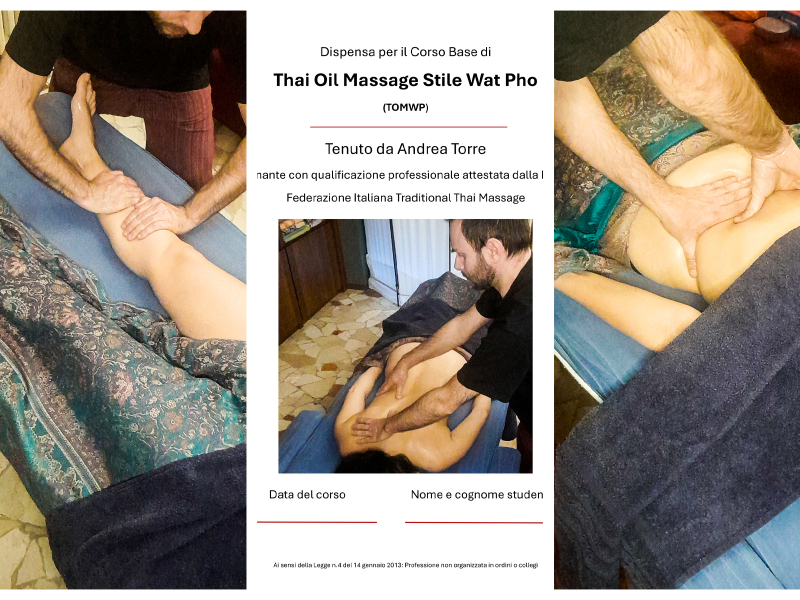 Corso di Thai Oil Massage in stile Wat Pho 1 69e13e8e7a4d1 Olisticmap 1776369294