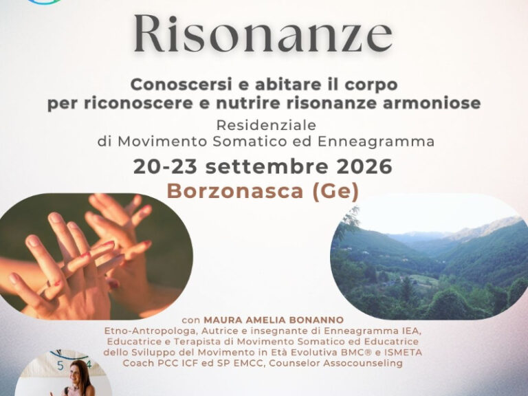 Risonanze – residenziale di movimento somatico ed enneagramma