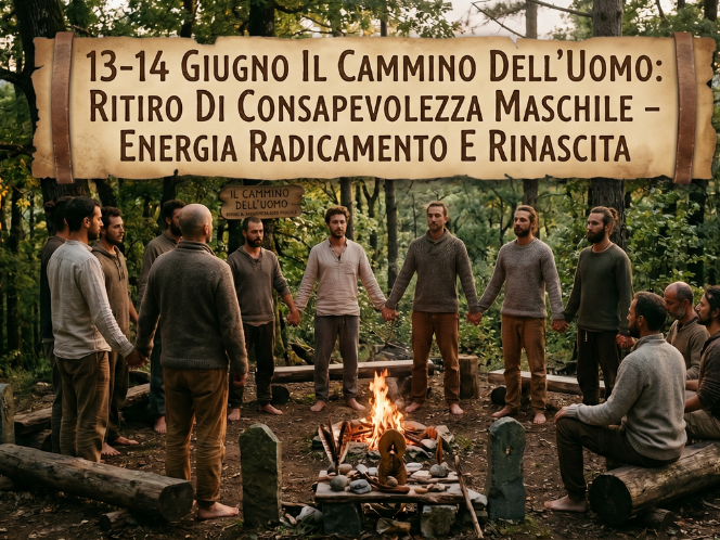Il cammino dell’uomo: ritiro di consapevolezza maschile