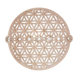 7 Chakra - Base Griglia in Legno