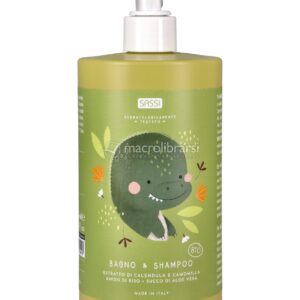 Bagnetto e Shampoo Baby Bio Dinosauro Cracky