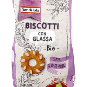Biscotti Biologici con Glassa di Zucchero
