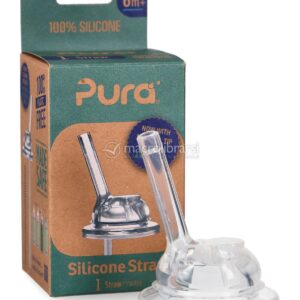 Cannuccia in Silicone per Biberon e Bottiglie Pura