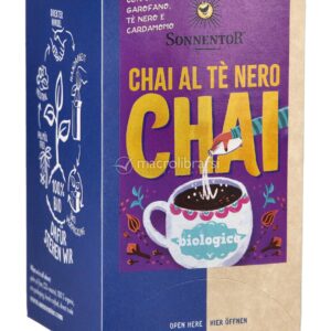 Chai al Tè Nero con Chiodi di Garofano e Cardamomo Bio