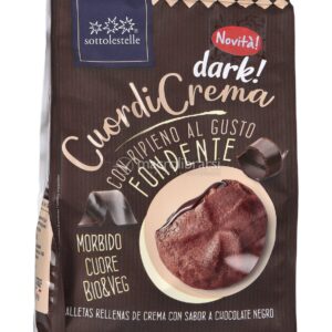 Frollini "Cuor di Crema Dark" con Crema Fondente Bio