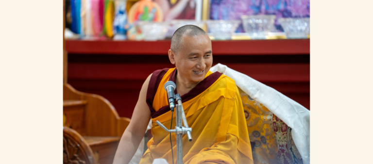 Ghesce Tenzin Zopa all’ILTK per il 50° anniversario 11 geshe zopa