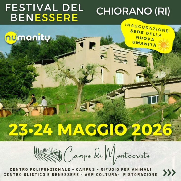 Festival della Nuova Umanità 1 locandina