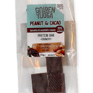 Mini Barrette di Arachidi e Cacao - Peanut e Cacao Bar Golden Yooga