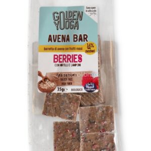 Mini Barrette di Avena con Frutti Rossi - Avena Bar Golden Yooga
