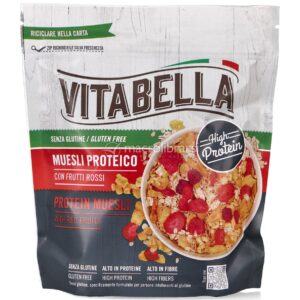 Krunchy Low Sugar Bio 5 Muesli Proteico all'Avena con Frutti Rossi