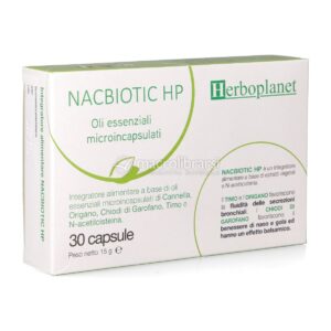 Nacbiotic - Oli Essenziali Microincapsulati - Capsule