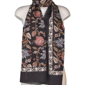 Scialle in Cotone Stampa a Mano Blockprint