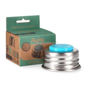 Tappo Universale per Biberon e Bottiglie Pura - Azzurro