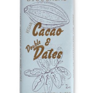 Tavoletta di Cioccolato Vegan con Cacao Biologico "Double Dates"