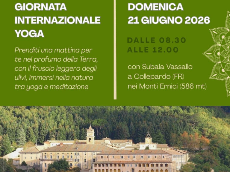 Giornata Internazionale dello Yoga a Collepardo