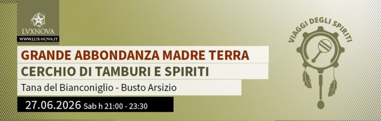Cerchio di tamburi e spiriti 16 Cerchio di Tamburi e Spiriti Giugno 2026