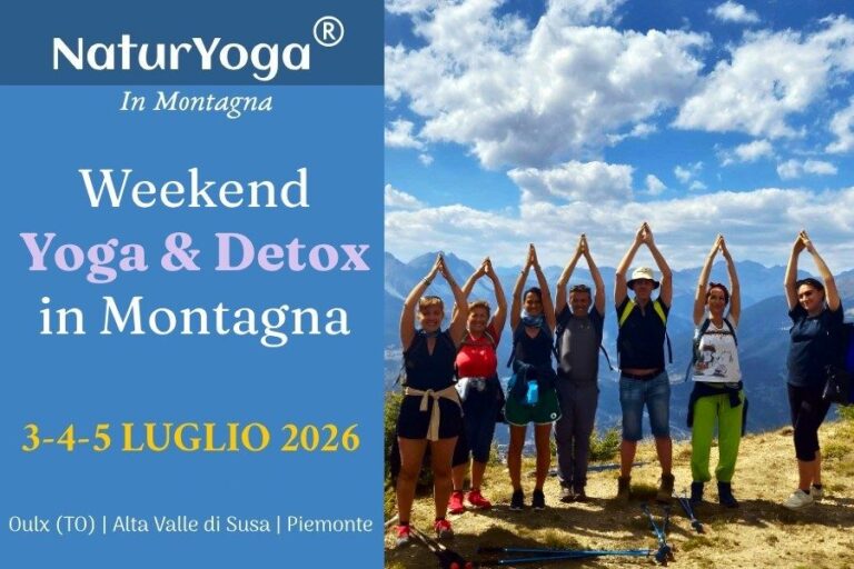 NaturYoga Detox e forest bathing in montagna