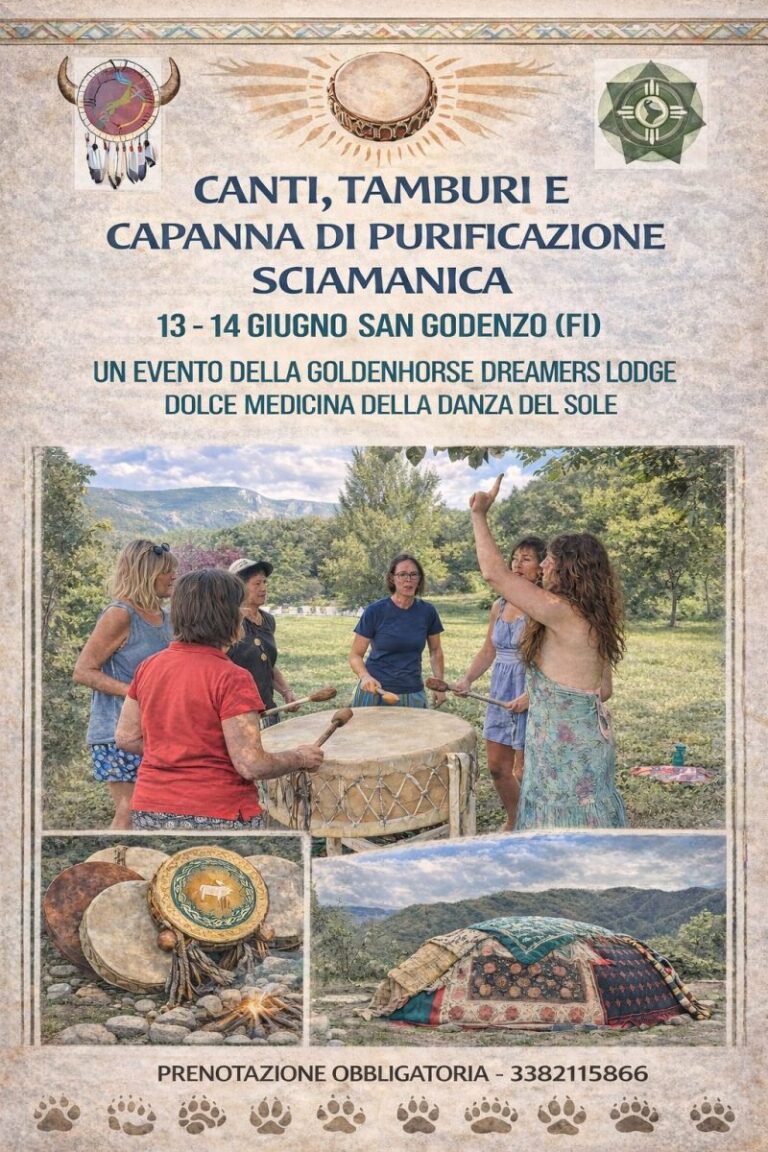 Canti, tamburi e capanne di purificazione 13 canti e tamburi 2026