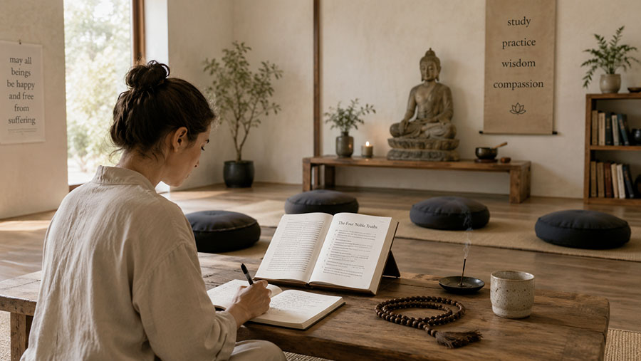 Meditazione sul respiro di Thich Nhat Hanh: tornare al corpo, alla vita e al cuore 3 Corso di buddhismo: come orientarsi tra studio, pratica e Quattro Nobili Verità