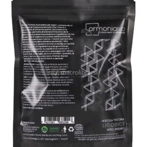 Henné Licorice Nero Intenso Naturale Bio