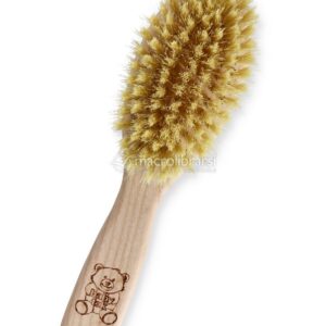 Spazzola per Bambini in Legno e Setola Ecologica