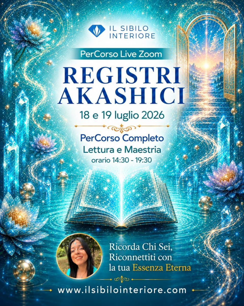 Lettura e maestria nei Registri Akashici 1 ChatGPT Image 10 lug 2026 19 15 55