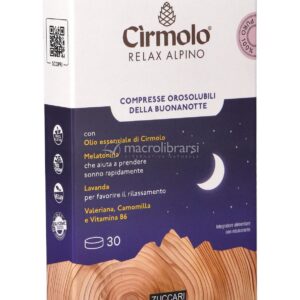 Cirmolo Relax Alpino - Compresse Orosolubili della Buonanotte