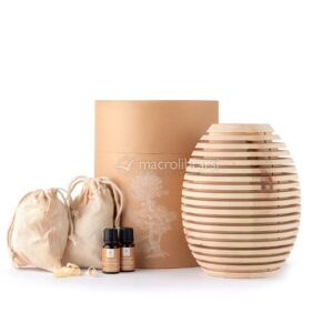 Diffusore in Pino Cembro con Trucioli in Legno e Olio Essenziale