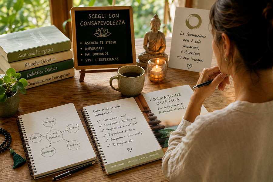 Come orientarsi in una formazione olistica per insegnanti di discipline olistiche 1 Come orientarsi in una formazione olistica per insegnanti di discipline olistiche
