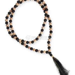 Mala in Legno di Tulsi con Nappina