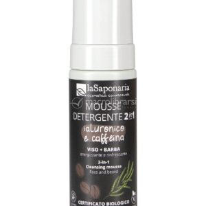 Mousse Detergente Uomo 2 in 1 Viso + Barba
