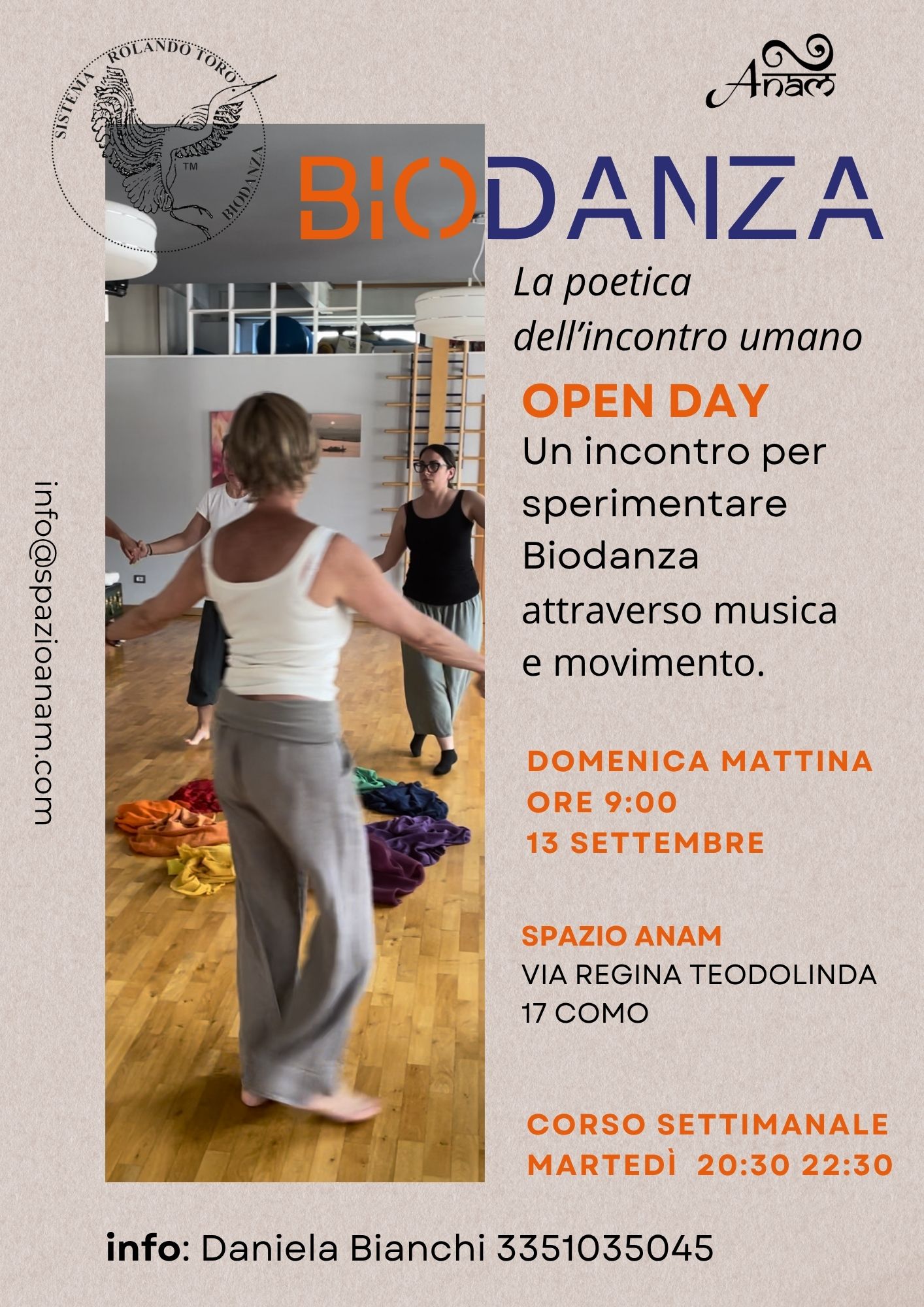 Presentazione di Biodanza a Como all’open day di Spazio Anam con Daniela Bianchi 1 6a8ada2b3f59d 1 0pen day