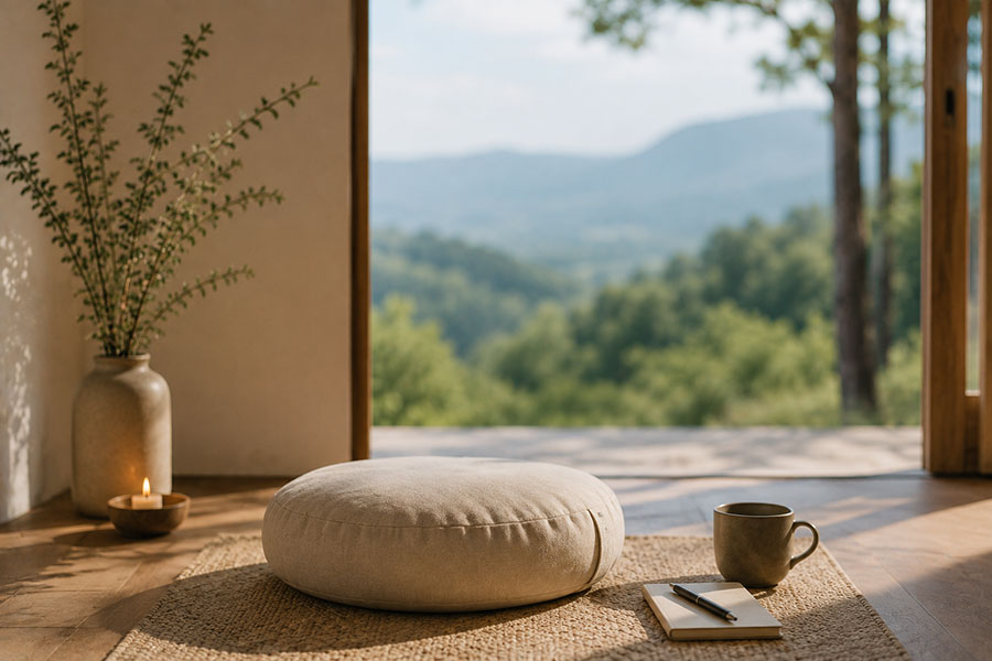Ritiro mindfulness: come funziona, benefici realistici e per chi è adatto 1 Ritiro mindfulness: come funziona, benefici realistici e per chi è adatto