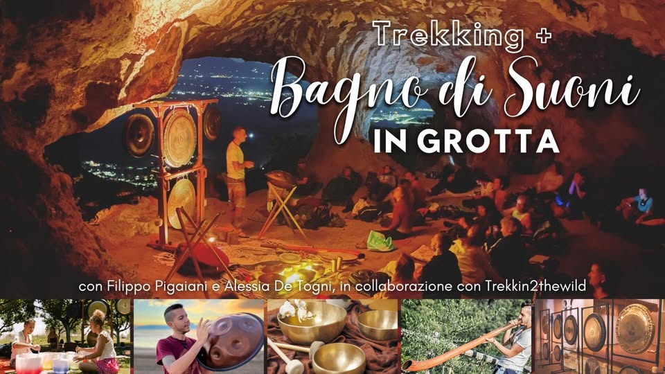 Bagno di suoni in grotta ai Colli Berici 1 bagno di suoni in grotta colli berici 1