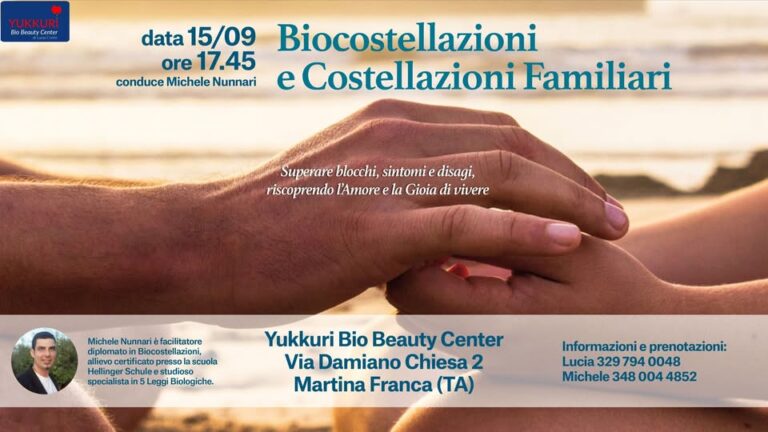 Biocostellazioni e Costellazioni Familiari a Martina Franca