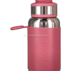 Bottiglia in Acciaio con Tappo Sport - 550 ml