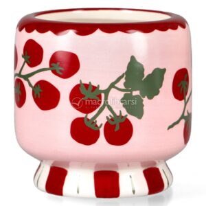 Candela in Ceramica "A Dopo" Tomato Vine - Heirloom Tomato