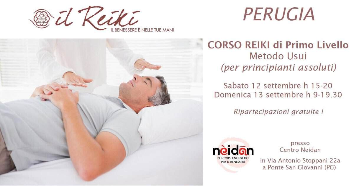 Corso Reiki 1 livello Usui a Perugia 1 corso reiki 1 livello usui a perugia