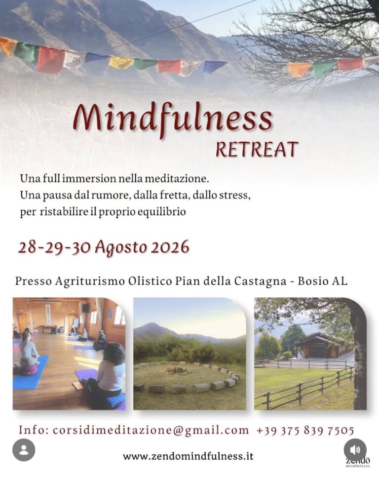 Mindfulness Retreat a Bosio 2 mindfulness retreat