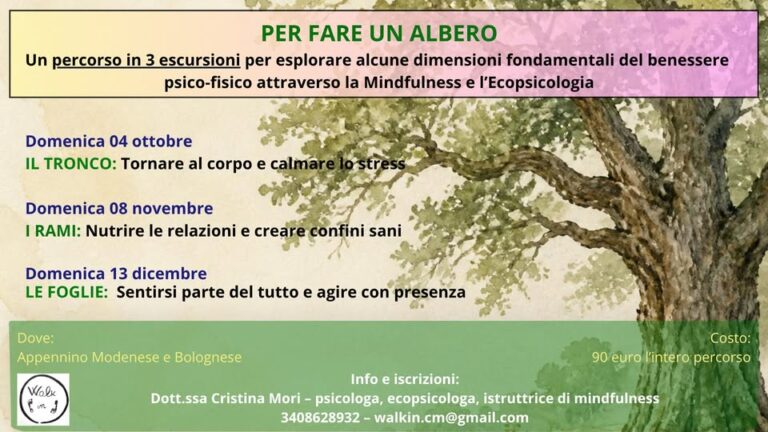 Per fare un albero: percorso in 3 escursioni di mindfulness ed ecopsicologia 60 per fare un albero percorso in 3 escursioni di mindfulness ed ecopsicologia
