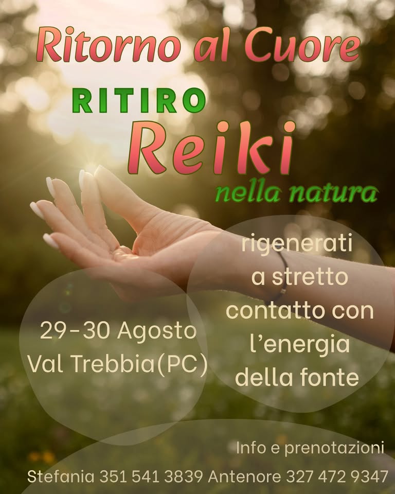 Ritorno al Cuore – Ritiro Reiki nella natura 1 ritorno al cuore ritiro reiki nella natura