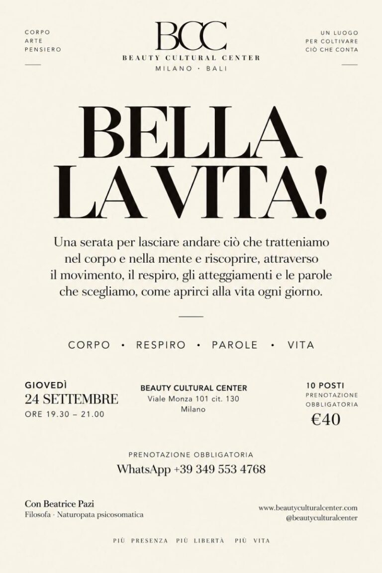 Incontro Bella la Vita