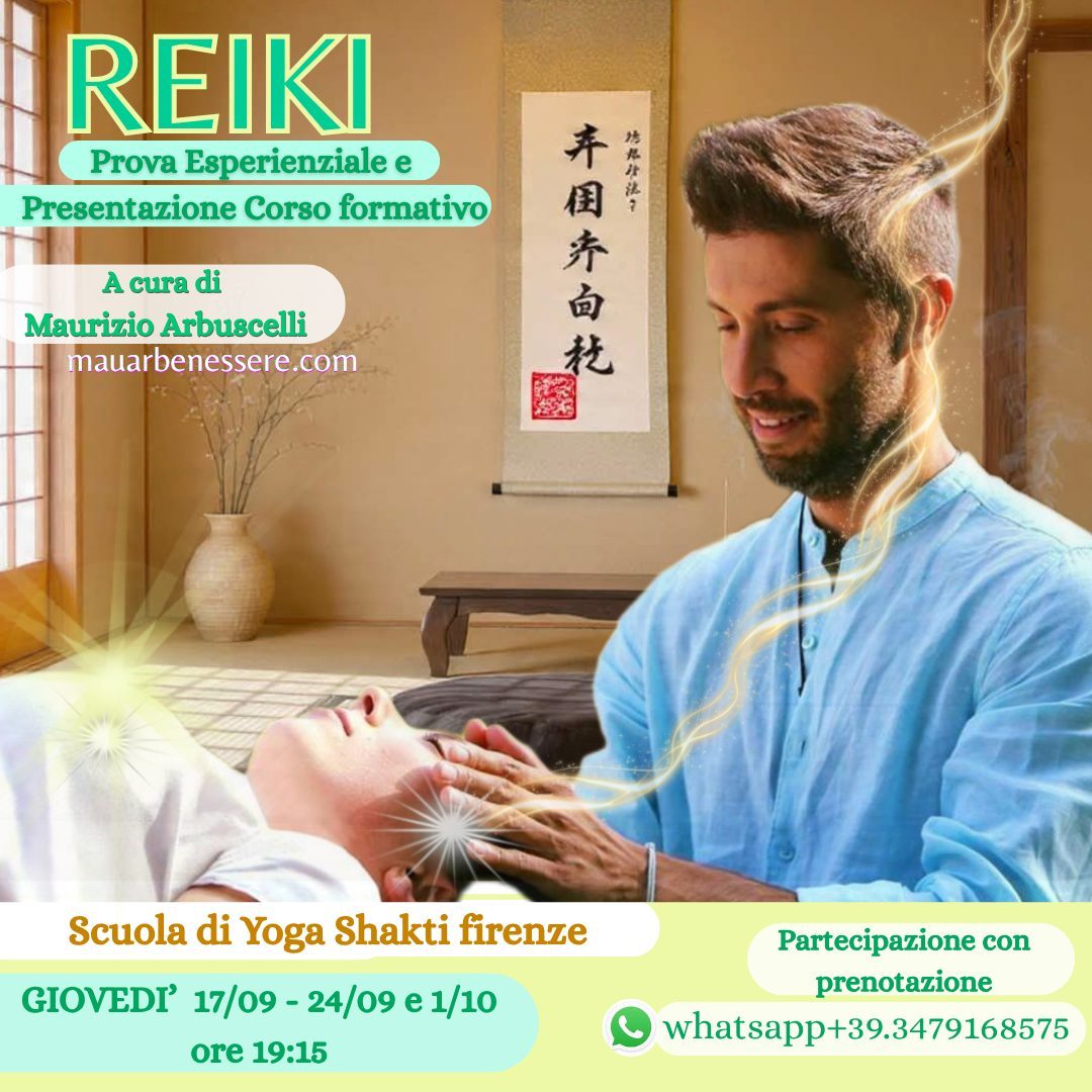 Reiki: prova e presentazione del corso 1 POST REIKI SHAKTI
