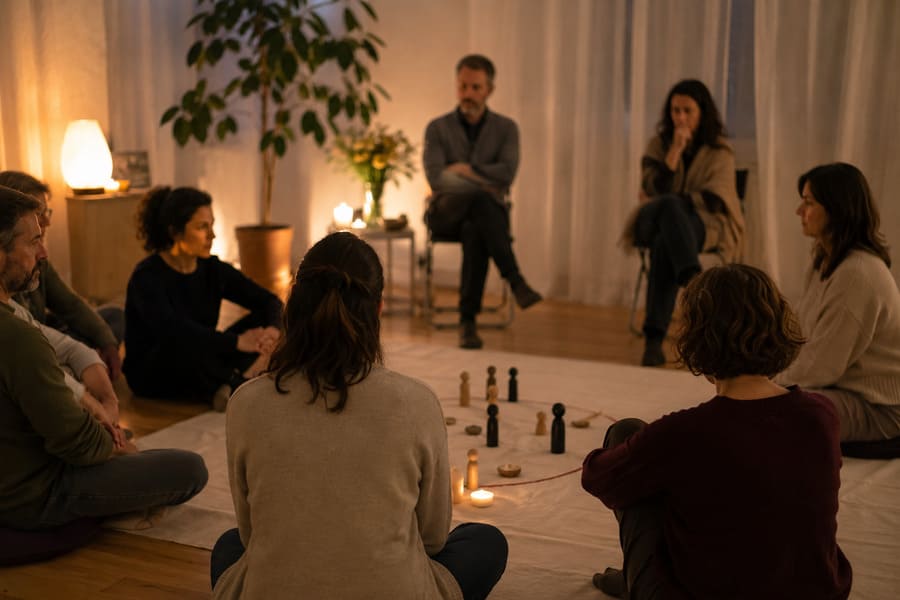 Costellazioni familiari workshop: cosa si osserva davvero in un incontro serale