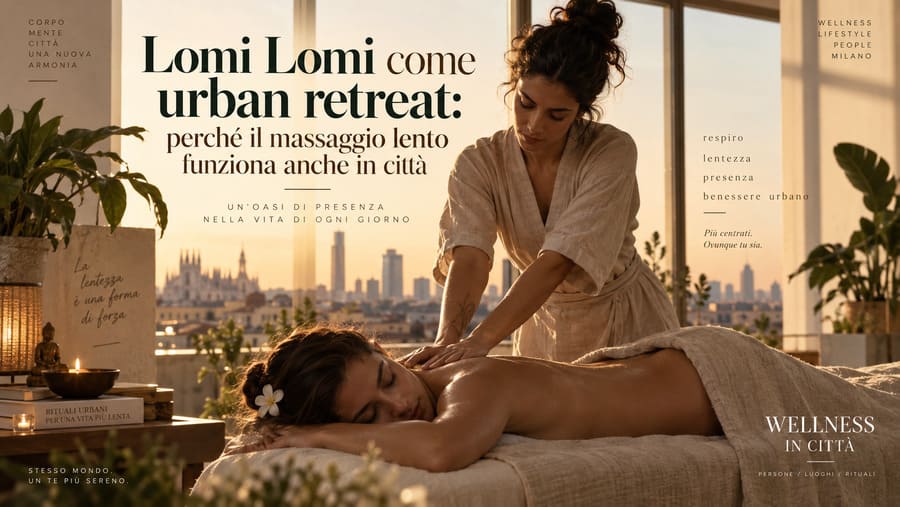 Biodanza corsi settimanali: perché il gruppo continuo cambia l’esperienza 3 Lomi Lomi come urban retreat: perché il massaggio lento funziona anche in città