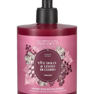 Sapone Mani Rivitalizzante Uve Dolci e Legno di Cedro