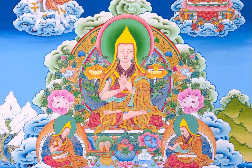 Guarire la mente per dimorare in serenità 1 tsongkhapa5visions2006C e1560963838300