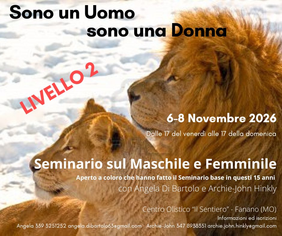 Sono un Uomo, sono una Donna – Livello 2 1 6ac50e631f637 locandina liv.2