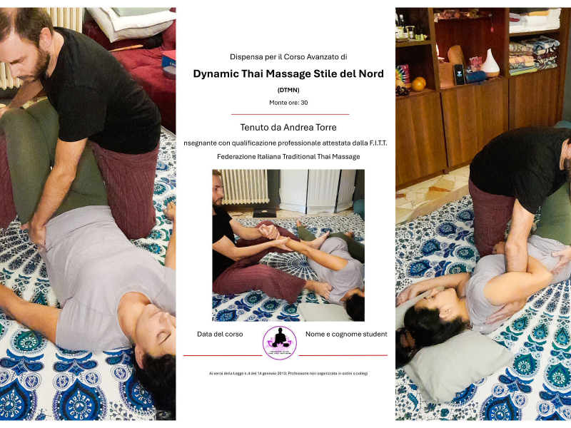 Corso avanzato di Dynamic Thai Massage 1 6ad744e03c944 Olisticmap 1792492768